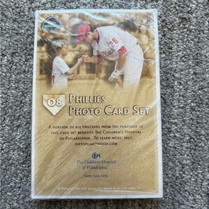 Phillies World Series 2008 Photo Cards